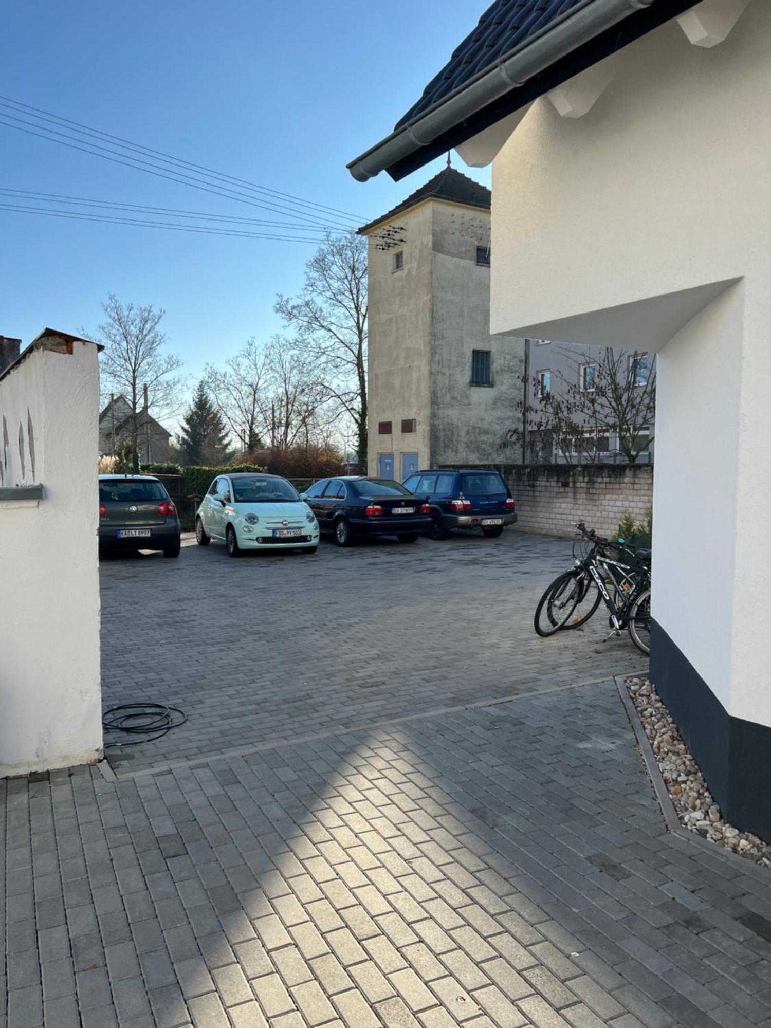 Moderne Wohnung Karlsruhe Neureut, Fussbodenheizung - Regendusche - Waschmaschine - Stellplatz 外观 照片